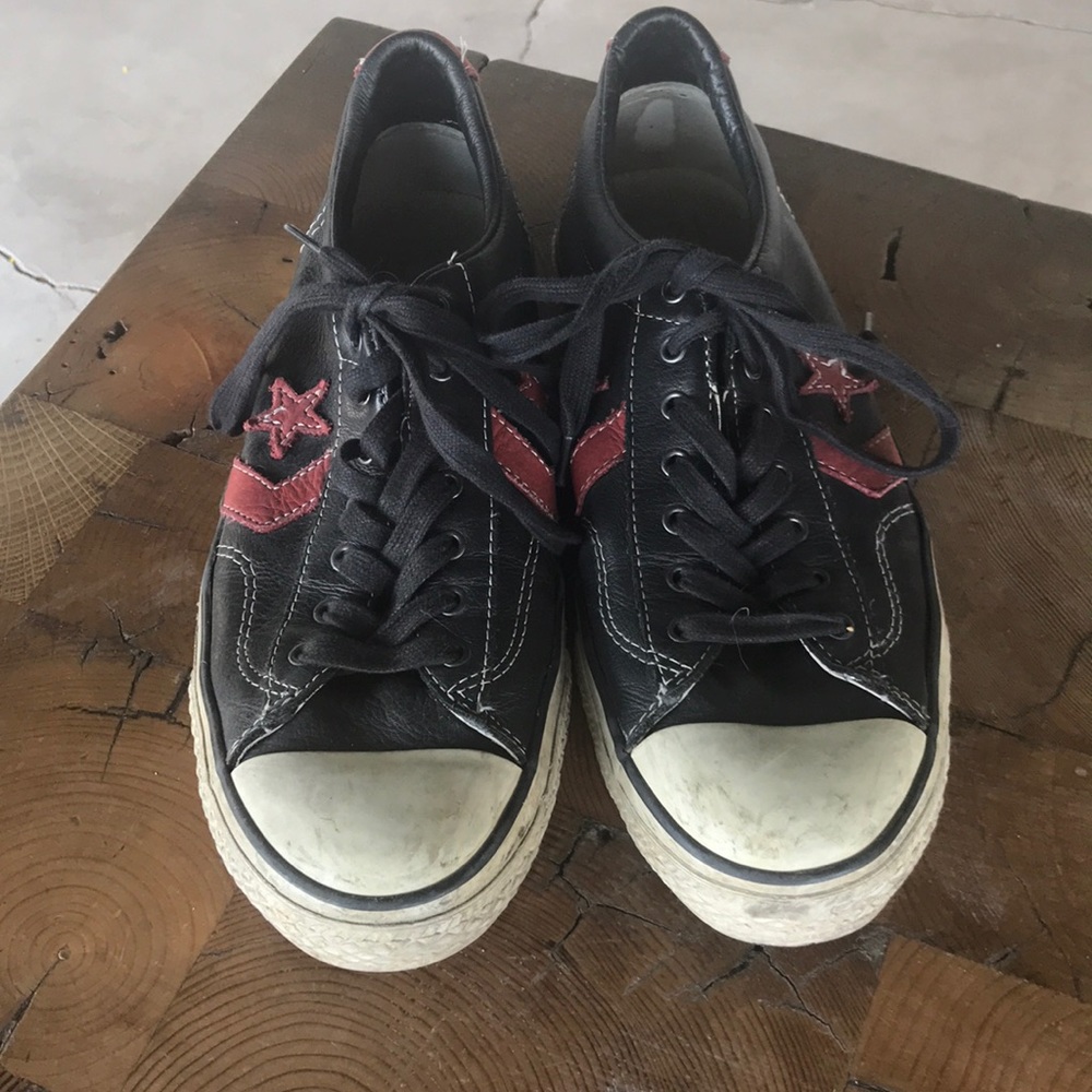 John Varvatos Leather Converse All Stars